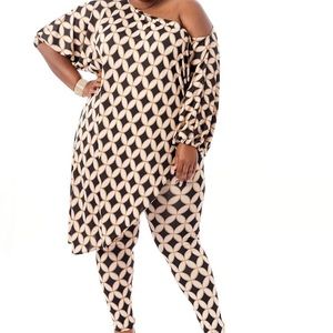 Tribal print set